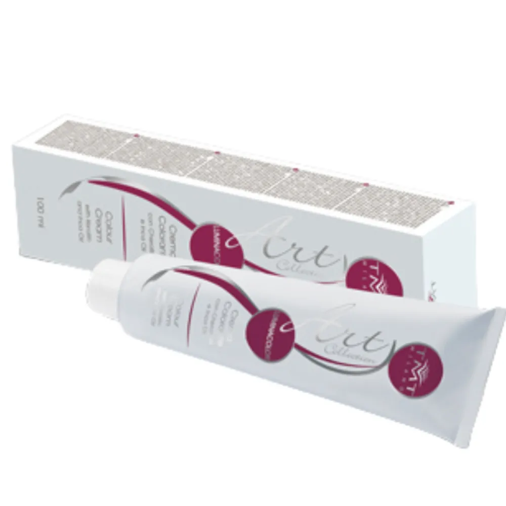 TMT Milano Art Collection Crema Colorante Luminacolor 6.3 Rubio Oscuro Dorado 100ml